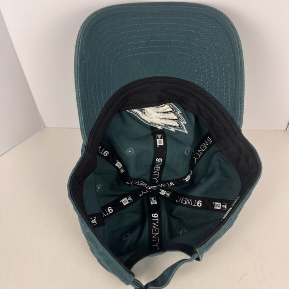 Philadelphia Eagles NFL Hat Green Strapback Adjustable Cap Cotton Football - Picture 9 of 9